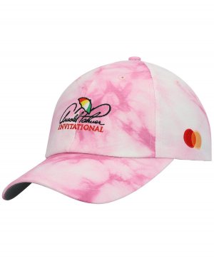 Мужская розовая регулируемая шляпа Arnold Palmer Invitational Hullabaloo Tie-Dye Imperial