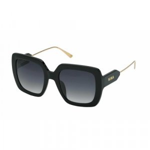 Солнцезащитные очки 299-700, черный NINA RICCI. Цвет: черный