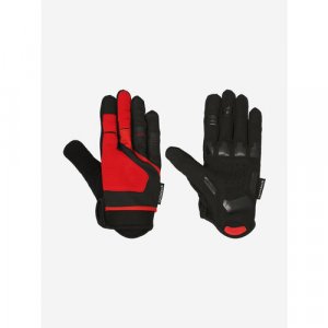 Перчатки , размер S, черный, красный Cyclotech. Цвет: черный/красный/красный-черный