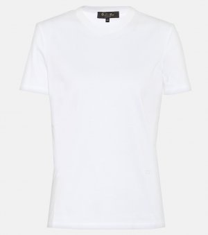 Хлопковая футболка My-T LORO PIANA, белый Piana