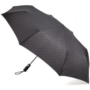 Зонт , серый, черный Henry Backer. Цвет: серый