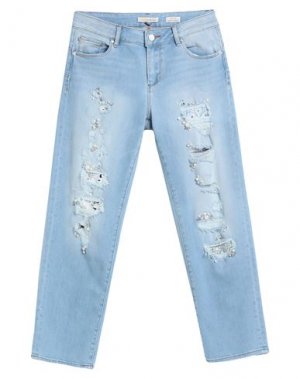 Джинсовые брюки FRACOMINA. Цвет: синий