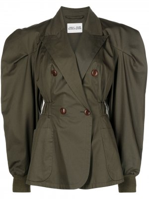 Двубортный пиджак Spontanea Vivienne Westwood. Цвет: зеленый