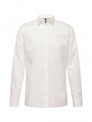 Деловая рубашка узкого кроя No. 6, белый OLYMP