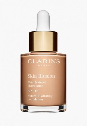 Тональный крем Clarins Skin Illusion SPF 15, оттенок 108 SAND, 30 мл. Цвет: бежевый
