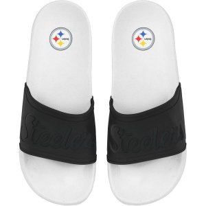 Женские сандалии-шлепанцы с надписью FOCO Pittsburgh Steelers Unbranded