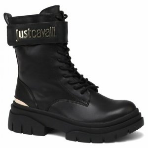 Ботинки , размер 37, черный Just Cavalli. Цвет: черный