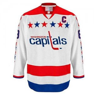 Хоккейный свитер Washington Capitals Vintage Ovechkin 8 CCM. Цвет: белый