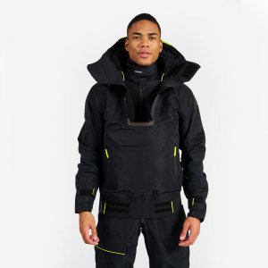 Парусная куртка женская/мужская - Offshore 900 черный TRIBORD, цвет schwarz Tribord