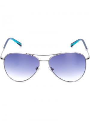 Солнцезащитные очки Louis Sama Eyewear. Цвет: металлический
