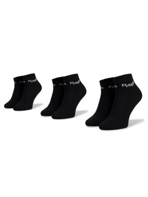 Комплект из 3 низких носков унисекс , черный Reebok