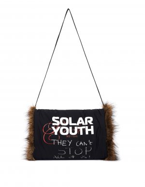 Муфта Solar Youth из искусственного меха Raf Simons