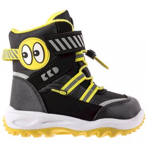 Ботинки , размер 27, черный, желтый Kakadu. Цвет: черный/желтый