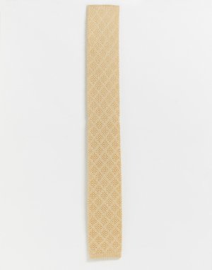 Вязаный галстук -Серый Ben Sherman