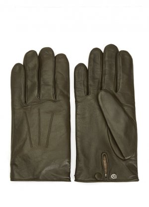 Мужские кожаные перчатки rick green AGNELLE