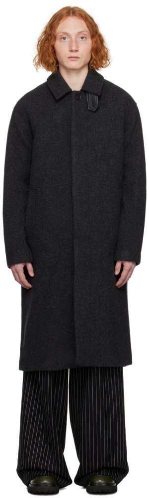 Черное пальто Джейкоб Samsøe
