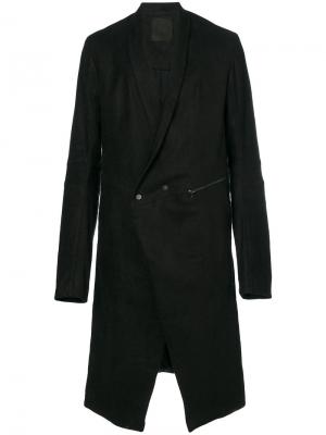Asymmetric coat Lost & Found Ria Dunn. Цвет: чёрный