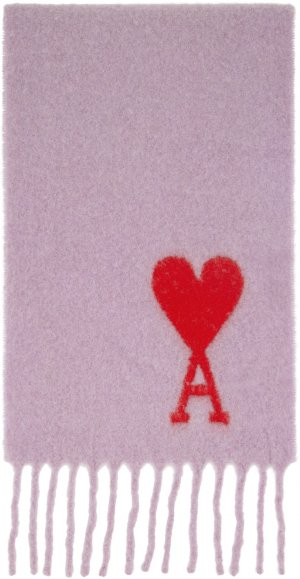 Пурпурный свободный шарф Ami De Cœur Alexandre Mattiussi