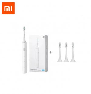 2024 MIJIA T300 Электрическая звуковая зубная щетка Ультразвуковое отбеливание зубов Вибратор Умная автоматическая для Xiaomi