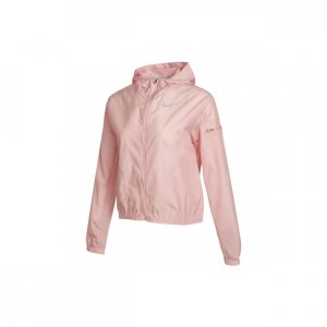 Casual Sports Windbreaker Jacket With Hood Women Jackets Pink CZ9541-630 Nike