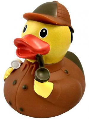 Уточка детектив Funny ducks. Цвет: желтый