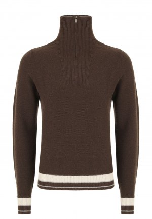 Пуловер PESERICO. Цвет: коричневый