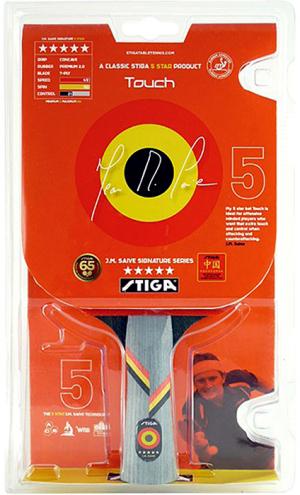 Ракетка для настольного тенниса Circle Touch Stiga. Цвет: красный