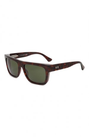 Солнцезащитные очки WEB Eyewear. Цвет: коричневый