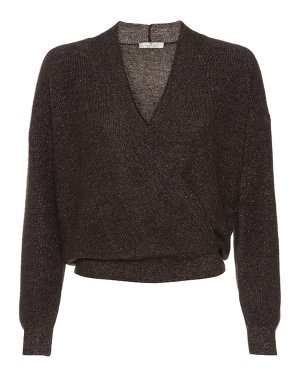 Пуловер PANICALE. Цвет: тем.коричневый