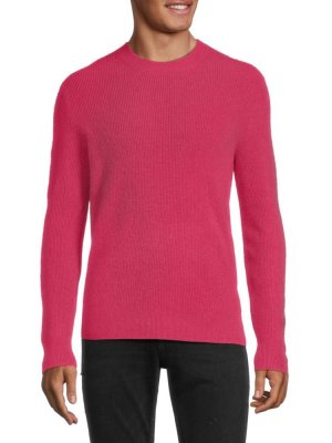 Кашемировый свитер Jordan с круглым вырезом , розовый Alex Mill