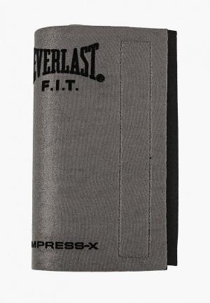 Пояс для похудения Everlast Slimmer Belt. Цвет: серый