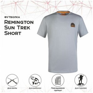 Футболка Sun Trek Short р. 3XL Remington. Цвет: серый