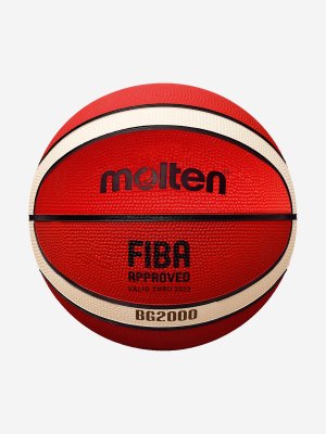 Мяч баскетбольный FIBA BG2000, Коричневый, размер 6 Molten