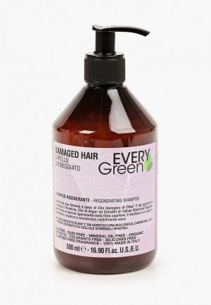 Шампунь Dikson EVERY GREEN для восстановления волос 500 мл. Цвет: прозрачный