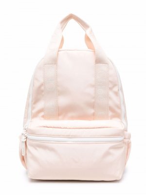 Рюкзак с логотипом Chloé Kids. Цвет: розовый