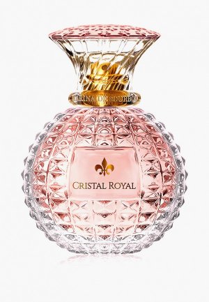 Парфюмерная вода Marina de Bourbon Paris Cristal Royal Rose, 100мл. Цвет: прозрачный