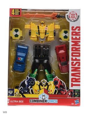 Трансформеры роботы под прикрытием: Тим-Комбайнер Transformers. Цвет: желтый