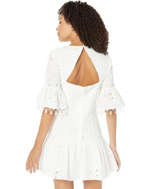 Платье Lace Cocktail Dress, белый BCBGMAXAZRIA