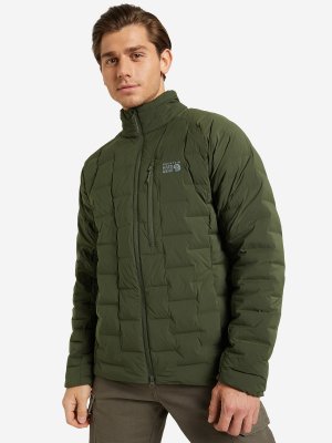 Пуховик мужской Stretchdown™ Jacket, Зеленый Mountain Hardwear. Цвет: зеленый