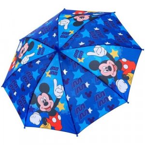 Зонт синий Disney. Цвет: синий