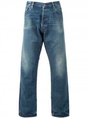 Классические джинсы прямого кроя Simon Miller. Цвет: синий