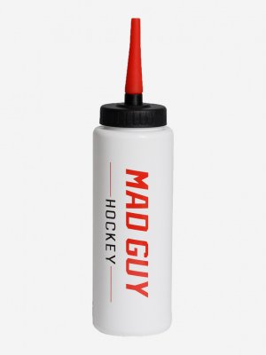 Бутылка для воды Mad Guy, 1000 мл, Белый MadGuy. Цвет: белый