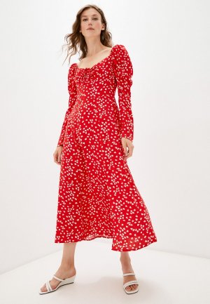 Платье Libellulas. Цвет: красный