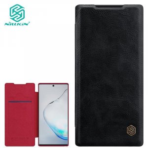 Чехол-книжка Qin Series из искусственной кожи для Samsung Note10 Galaxy Note 10 Plus NILLKIN