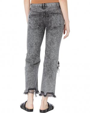 Джинсы Maggie Mid-Rise Straight Jeans, цвет Bottlerocket Free People