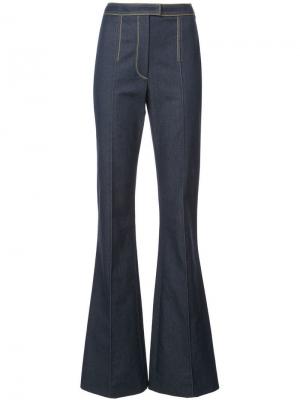 Расклешенные джинсы Carolina Herrera. Цвет: синий