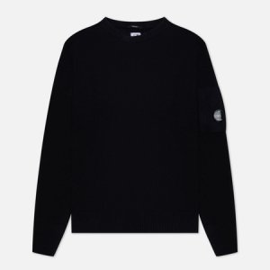 Мужской свитер Fleece Knit C.P. Company. Цвет: чёрный