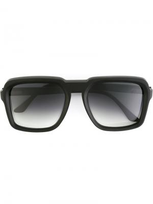 Солнцезащитные очки Ralph Vaessen. Цвет: чёрный
