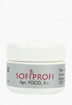 Гель-краска для ногтей Sofiprofi (перламутровая с эффектами). Цвет: розовый