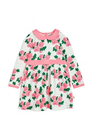 Платье из хлопка для маленькой девочки , розовый Mini Rodini